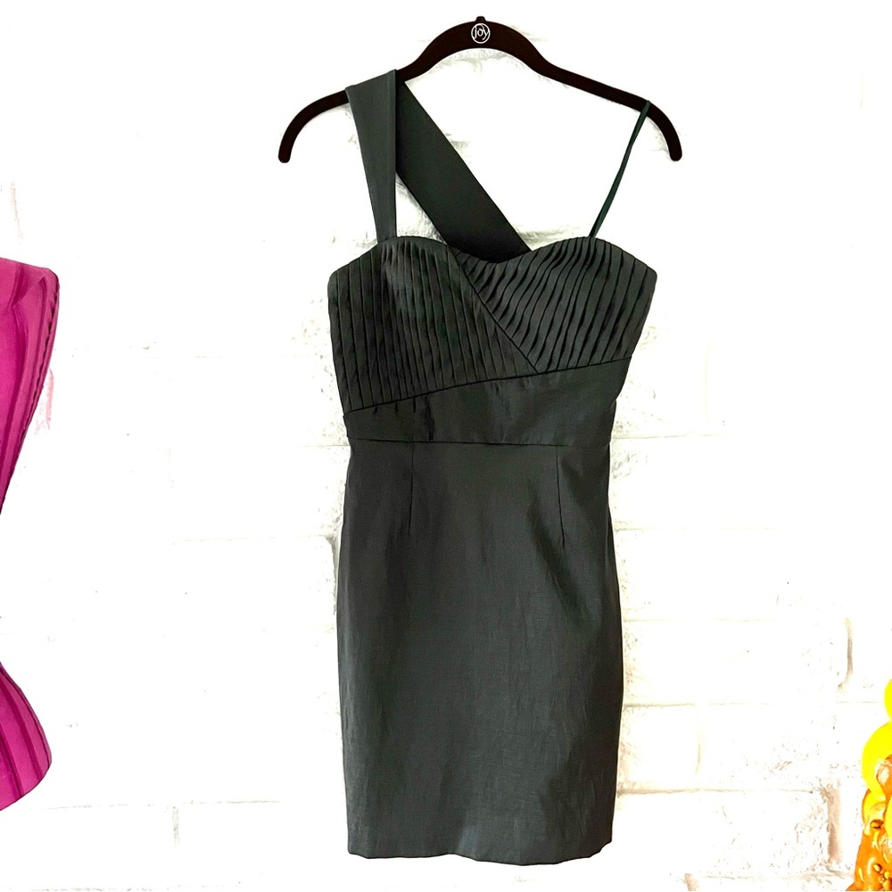 Bcbgeneration Asymmetrical One Shoulder Mini Dres… - image 2